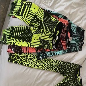 SOLD!!! Lot of 4 Small Nike Workout Leggings